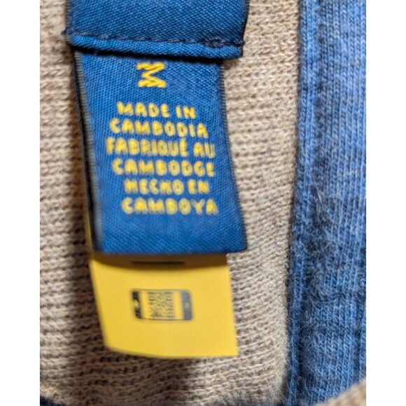 Polo Ralph Lauren Size M Estate Rib Sweater Blue 1/4 Zip Pullover Pony *READ - Picture 6 of 12